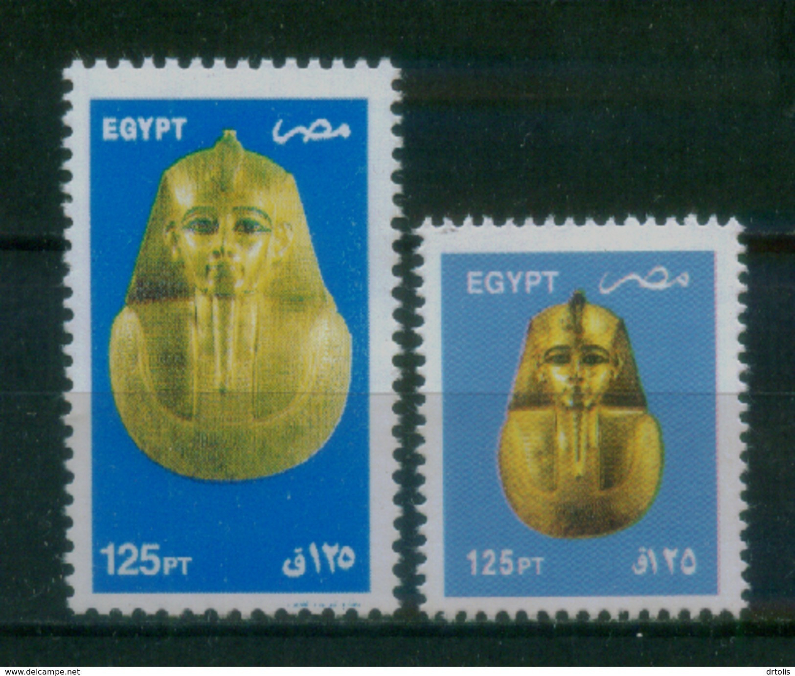 EGYPT / 2002 & 2017 / PSUSENNES I (BUST) / EGYPTOLOGY / ARCHEOLOGY / EGYPT ANTIQUITY / MNH / VF - Ongebruikt