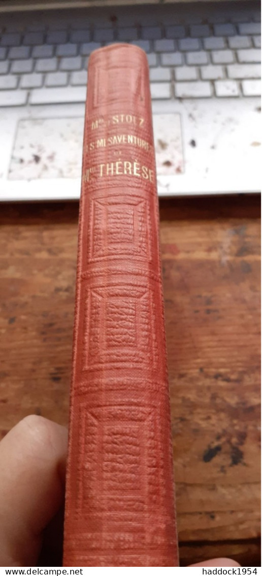 Les Mésaventures De MLLE THERESE MME DE STOLZ Hachette 1884 - Bibliothèque Rose