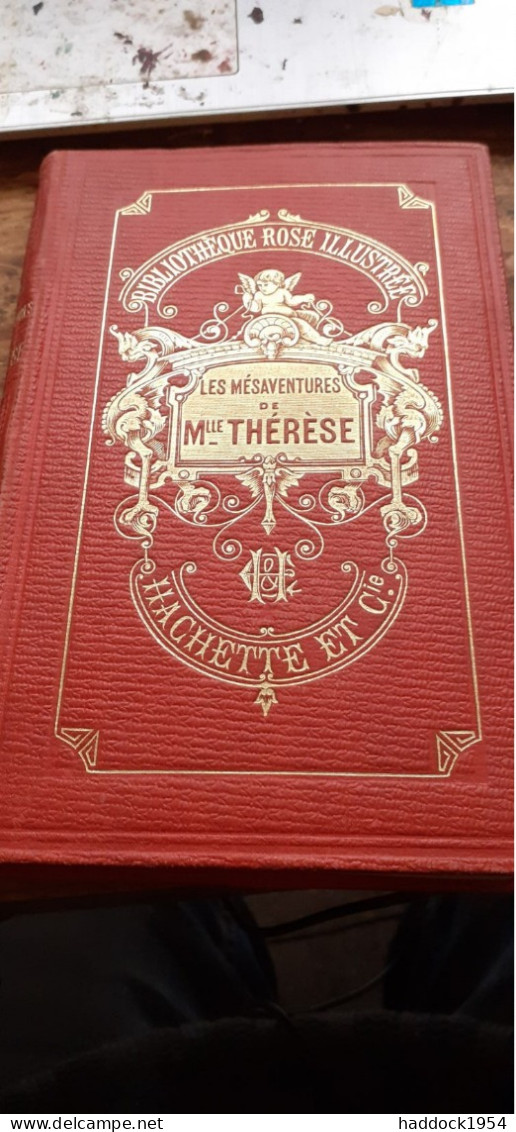 Les Mésaventures De MLLE THERESE MME DE STOLZ Hachette 1884 - Bibliothèque Rose