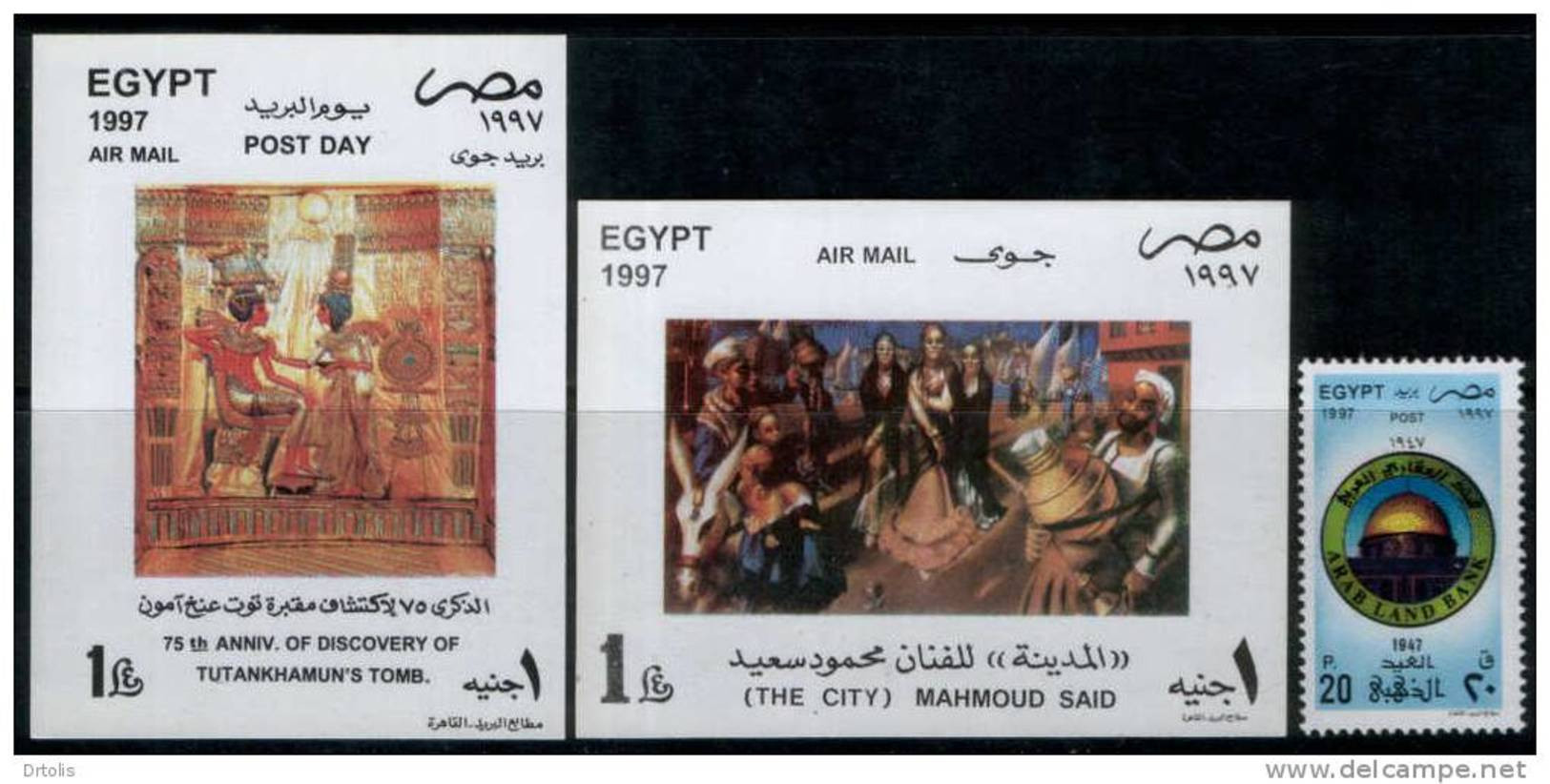 EGYPT / 1997 / COMPLETE YEAR ISSUES / MNH / VF / 9 SCANS .