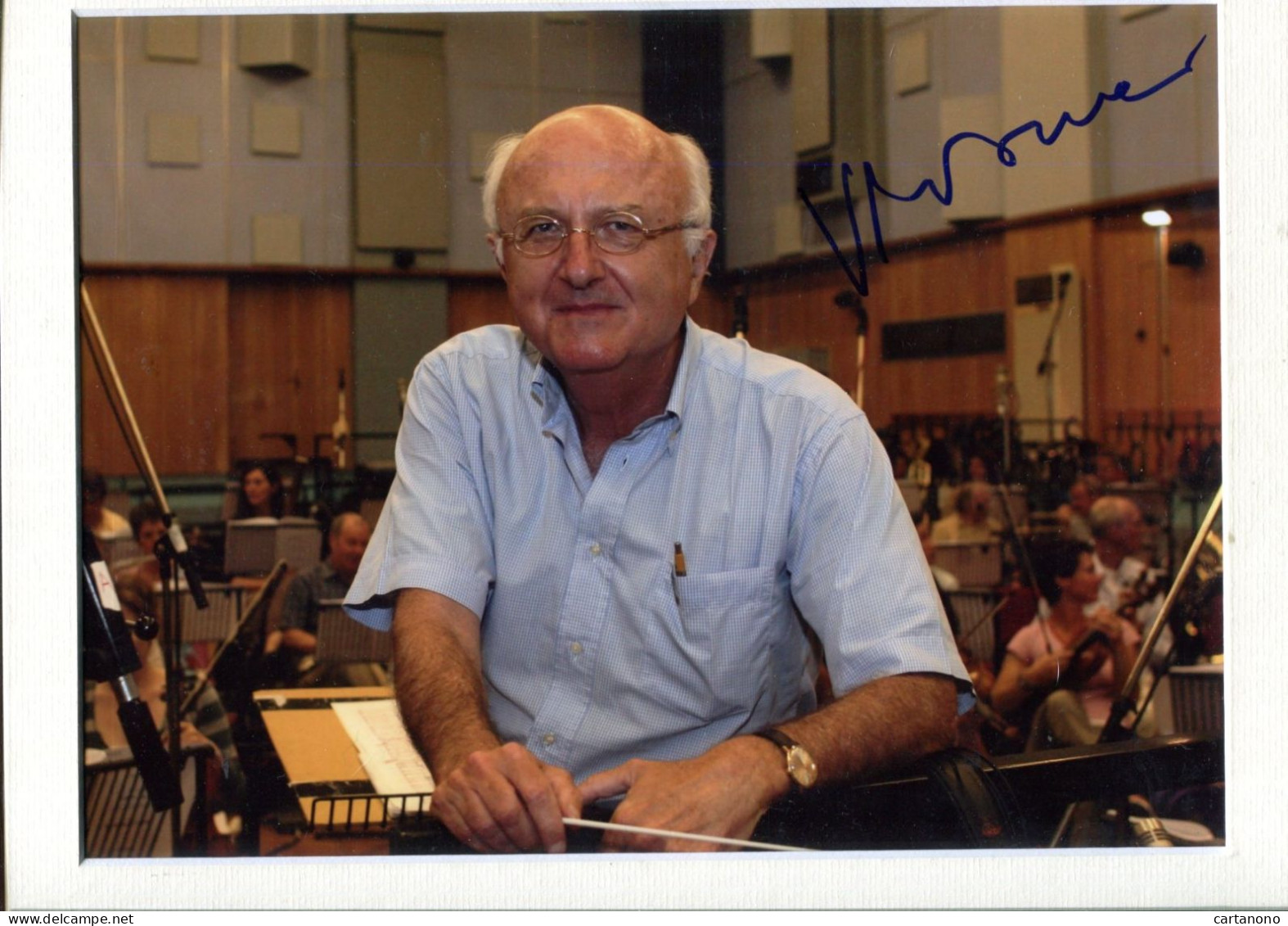 VLADIMIR COSMA  - Signature Autographe Sur Photo - Autographs