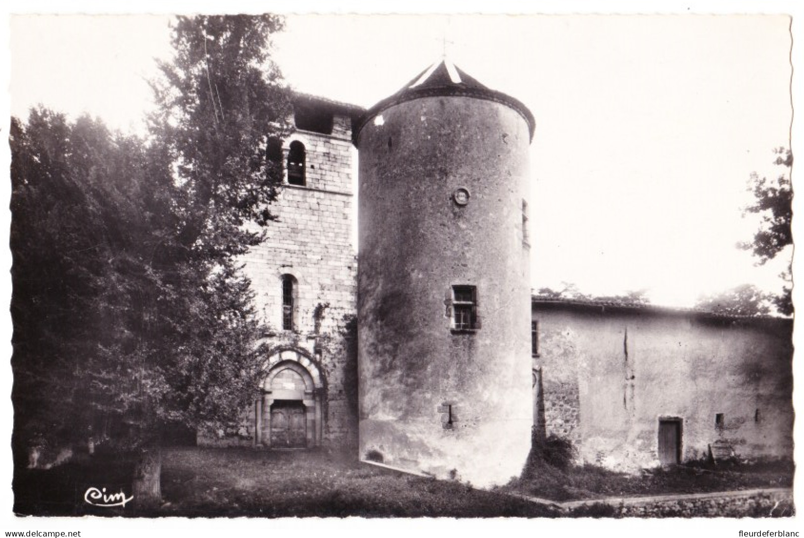 SAINT-GERMAIN-LAVAL (37) - CPSM - Château De Verrières, Ancienne Commanderie De St Jean De Jérusalem XIIIe Siècle - Saint Germain Laval