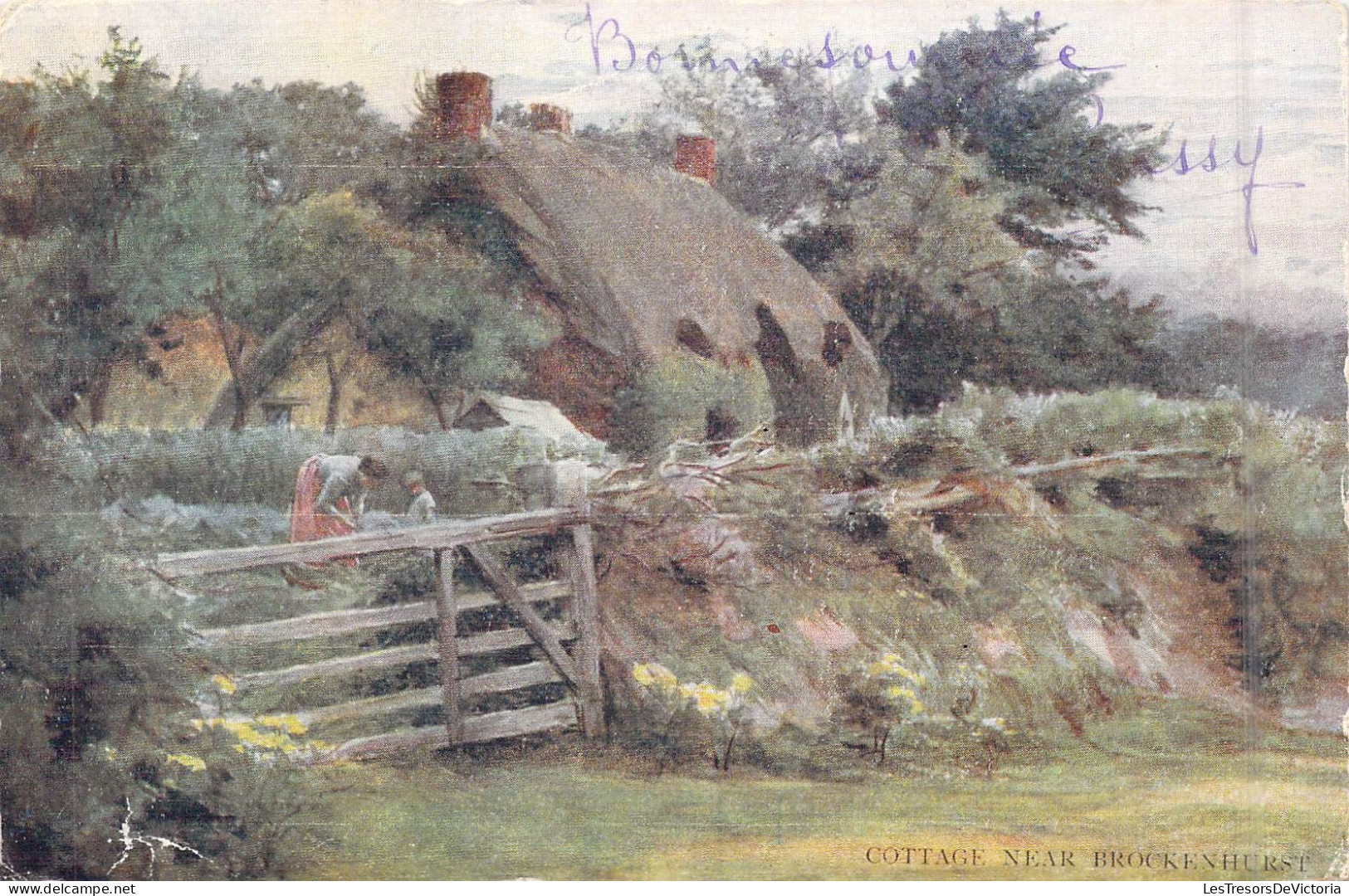 ANGLETERRE - Brockenhurst - Cottage Near - Carte Postale Ancienne - Andere & Zonder Classificatie