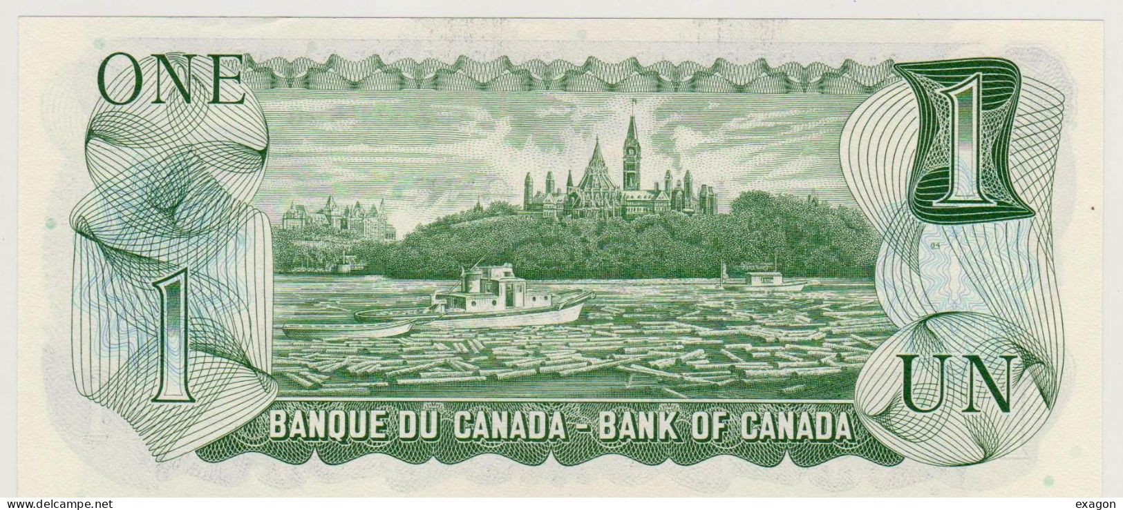 Banconota Da  1  DOLLARO  Del  C A N A D A - Anno  1973 -  Stock 100 - Canada