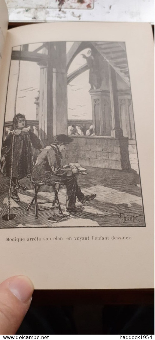 Autour Du Clocher JULIE BORIUS  Hachette 1901 - Bibliotheque Rose
