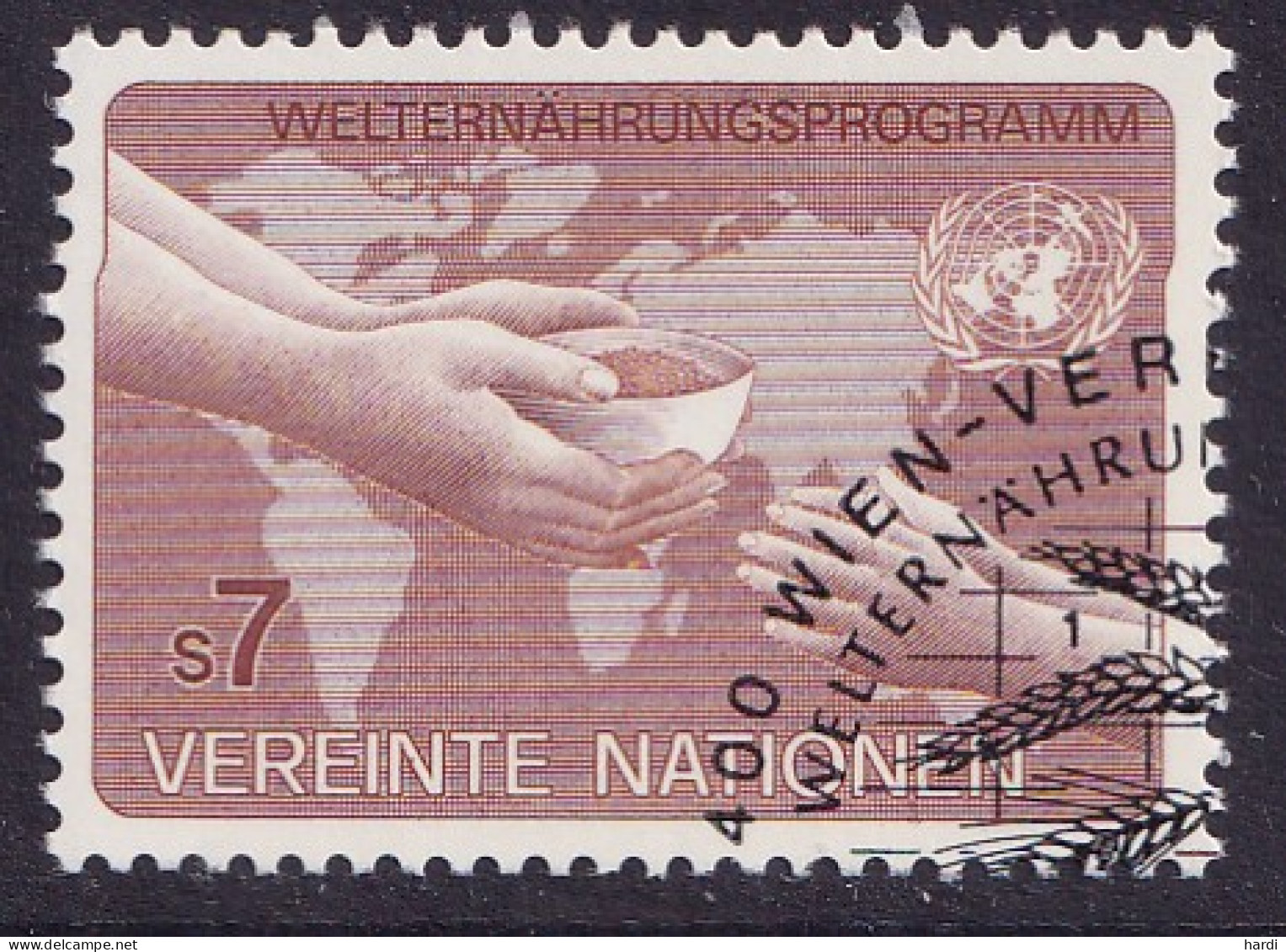 Vereinte Nationen Wien 1983, MiNr.: 33, Gestempelt - Usados