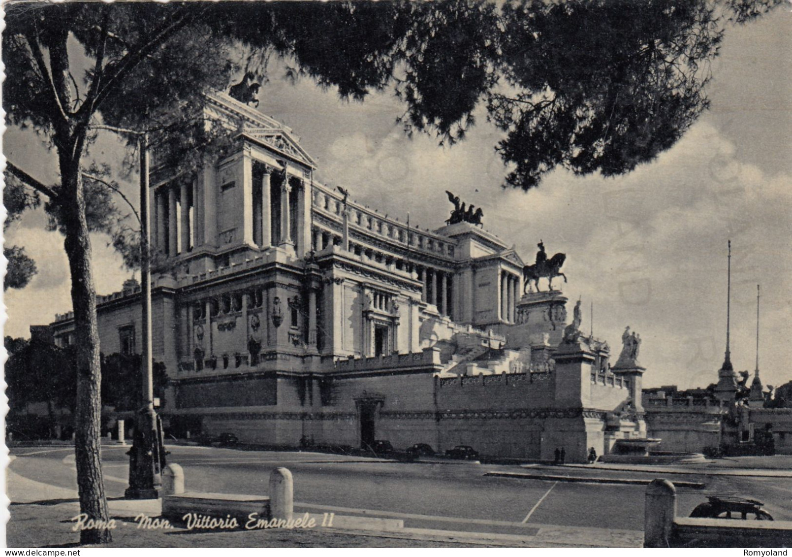 CARTOLINA  ROMA,LAZIO-MONUMENTO VITTORIO EMANUELE II-STORIA,MEMORIA,RELIGIONE,CULTURA,BELLA ITALIA,NON VIAGGIATA - Altare Della Patria