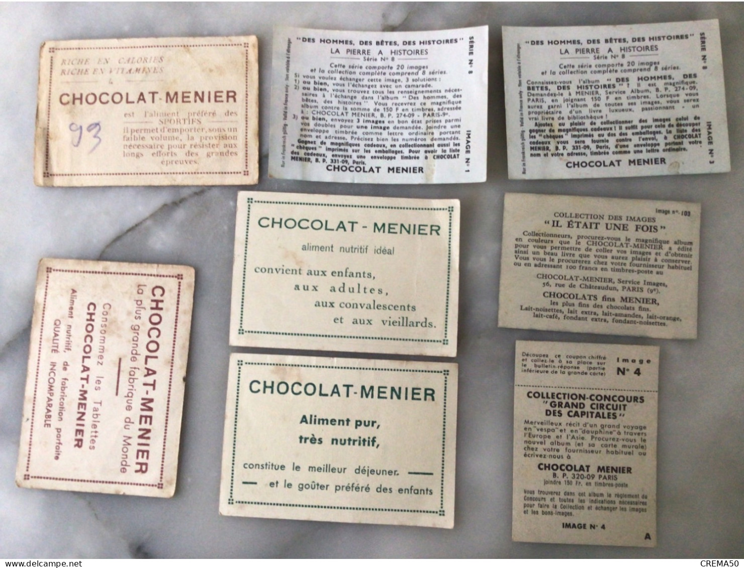 Chocolat Meunier - 8 Images De Collections - Sonstige & Ohne Zuordnung