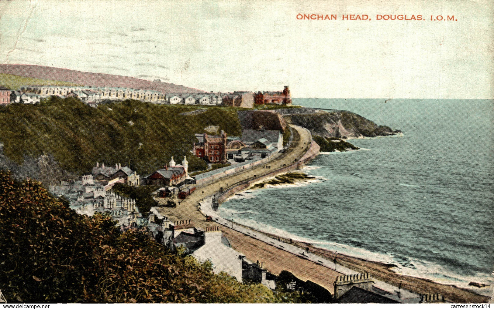 N°39845 Z -cpa Onchan Head Douglas - Isle Of Man