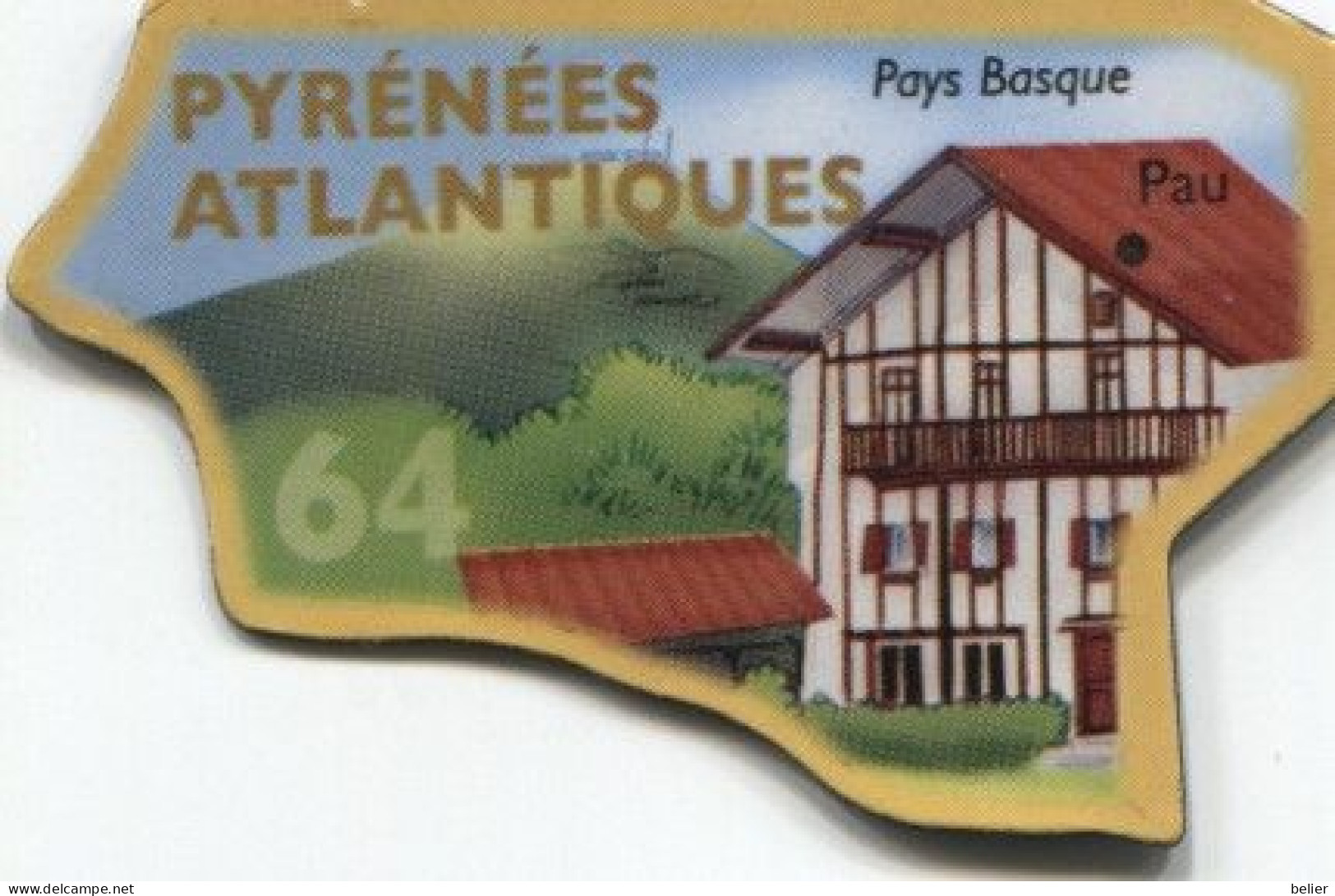 MAGNET N° 64 PYRENEES-ATLANTIQUE - Magnete