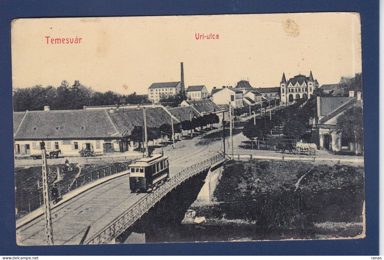 CPA Roumanie Temesvar Romania Roemenie Non Circulé Tramway - Rumänien