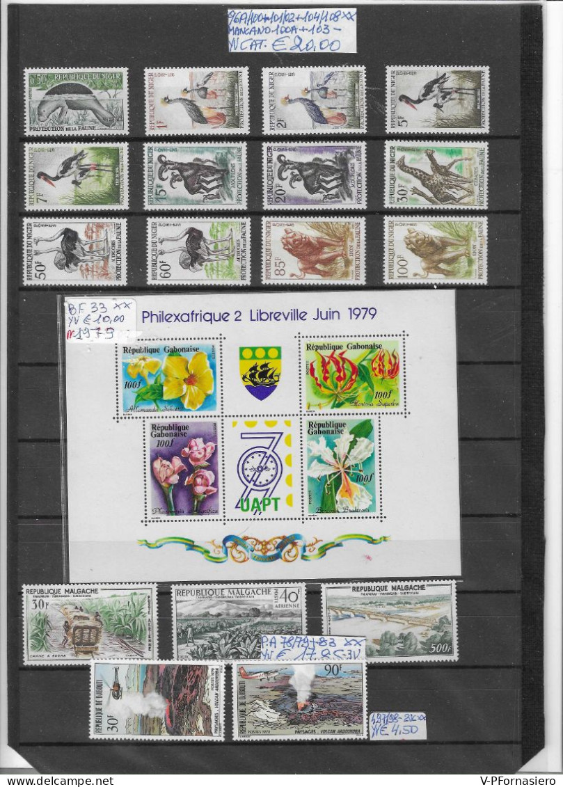 EX COLONIE FRANCESI ** 1960/1979, Serie Complete E Spezzature Di Varie Nazioni. Flora E Fauna, Vedute - Sammlungen