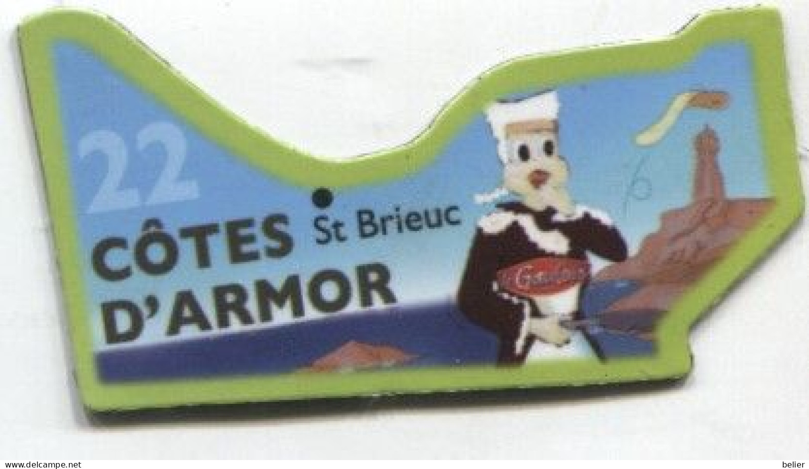 MAGNET N° 22 COTES D'ARMOR - Magnete