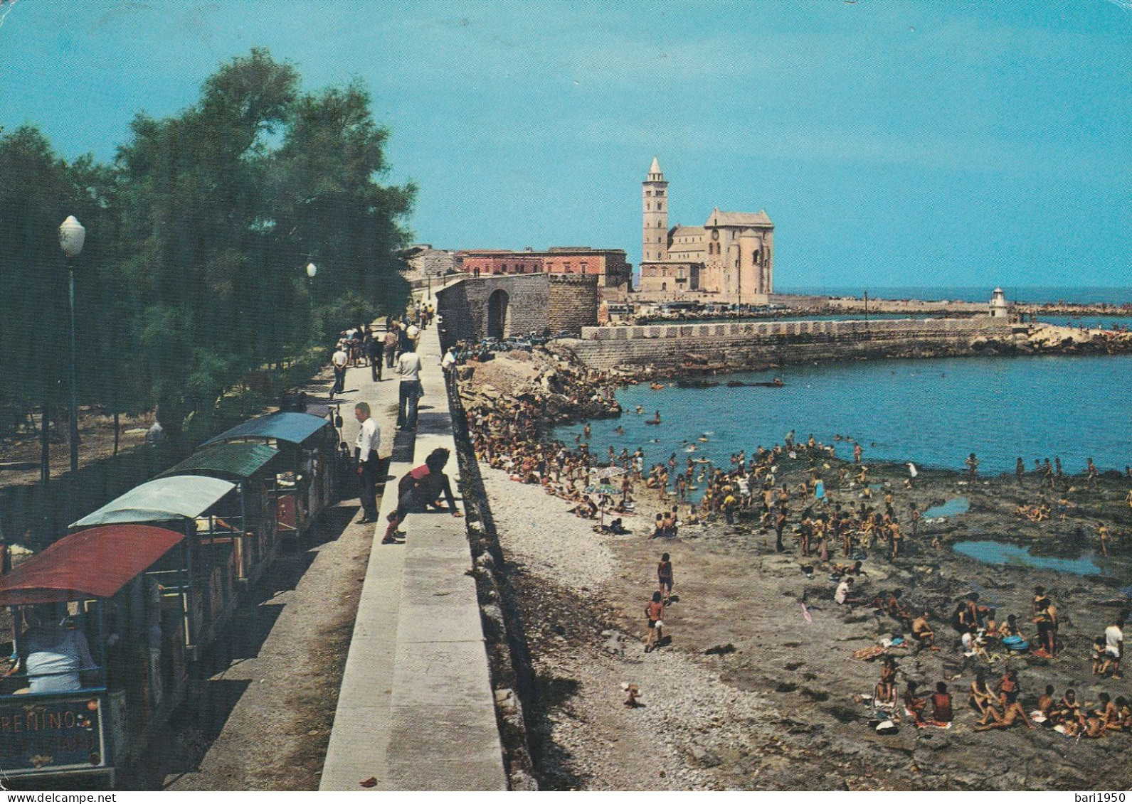 TRANI - Duomo Dai Giardini Pubblici - Trani