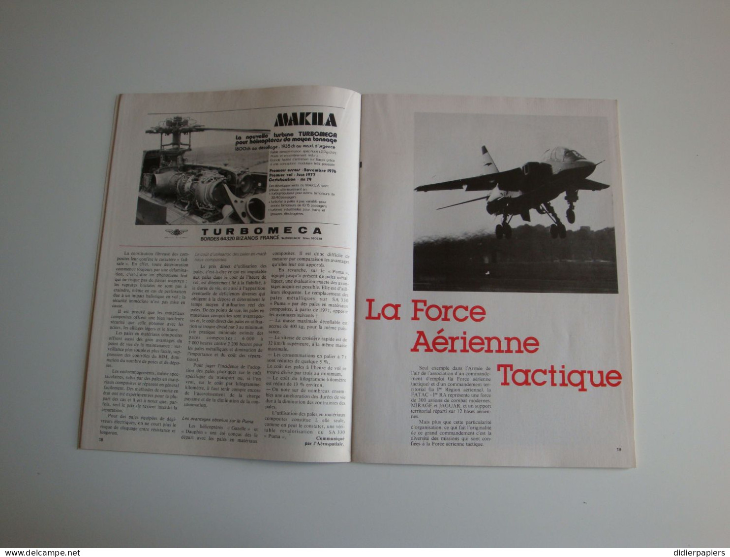 Revue Inter-armée,Air-Actualités,juil 78,La Patrouille De France,la Force Aérienne Tactique - Aviación