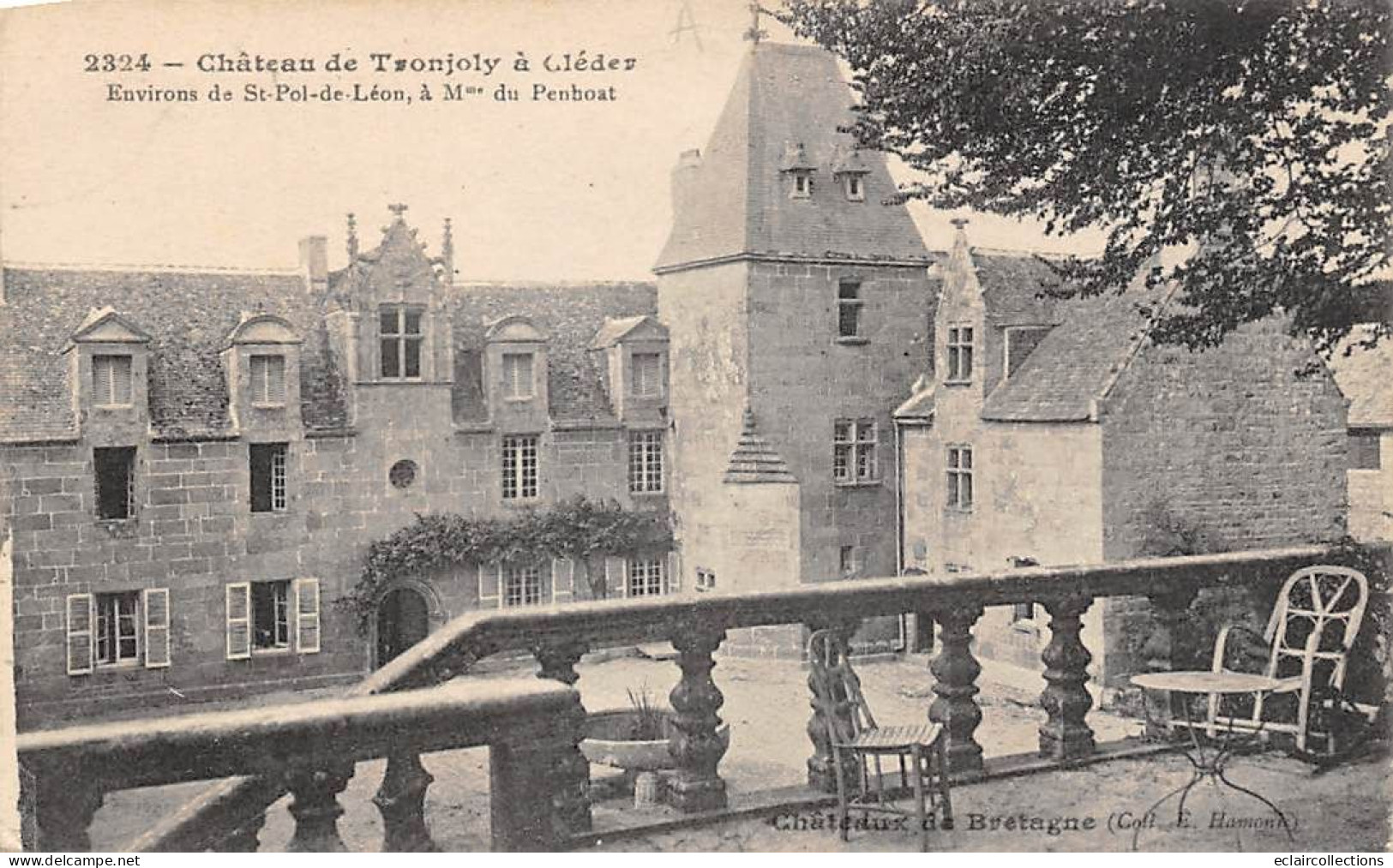 Cléder          29        Château De  Tronjoly      (voir Scan) - Cléder