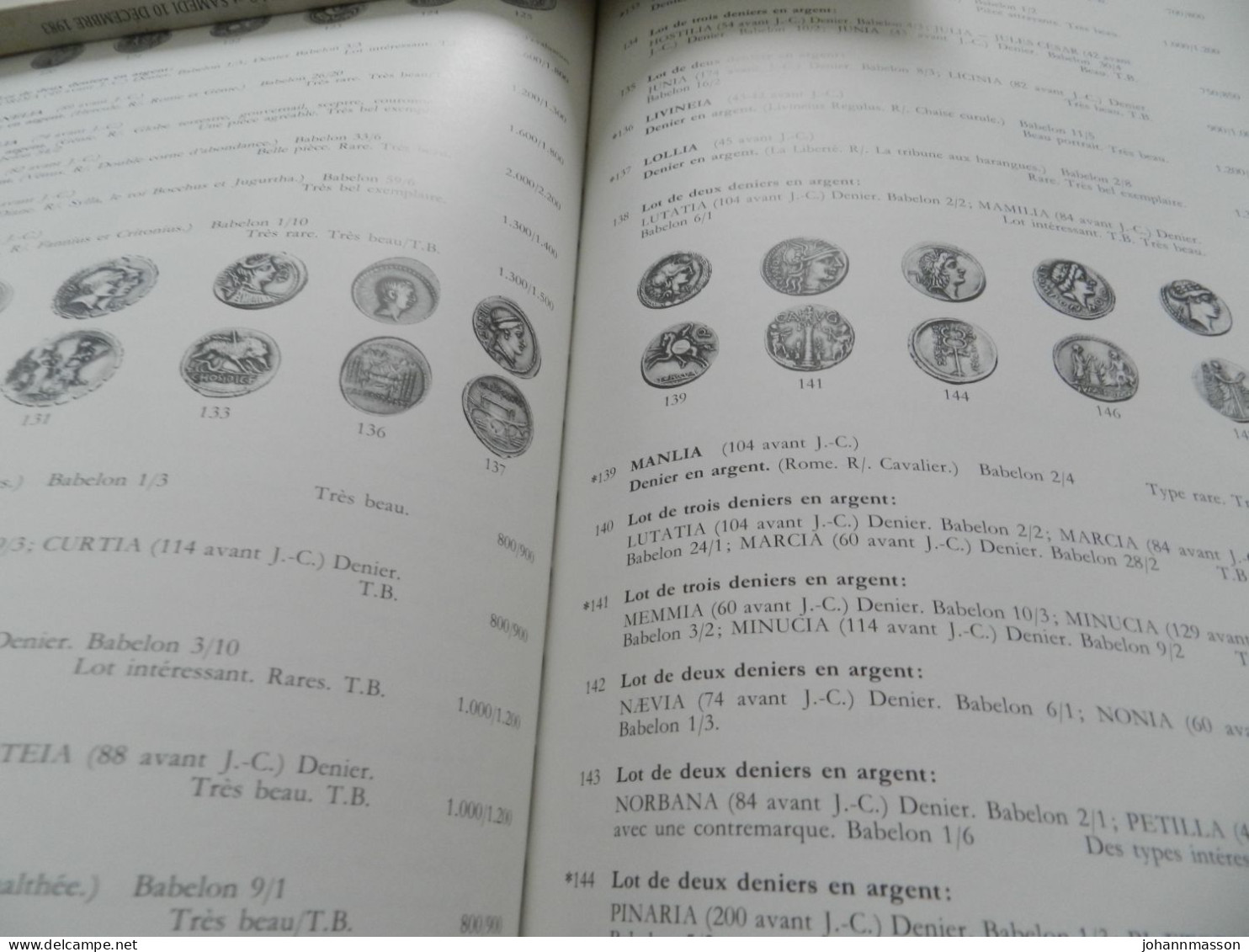 Numismatique  Monte  -carlo   Sporting  D Hiver   Samedi  15  Novembre  1986 - Livres & Logiciels