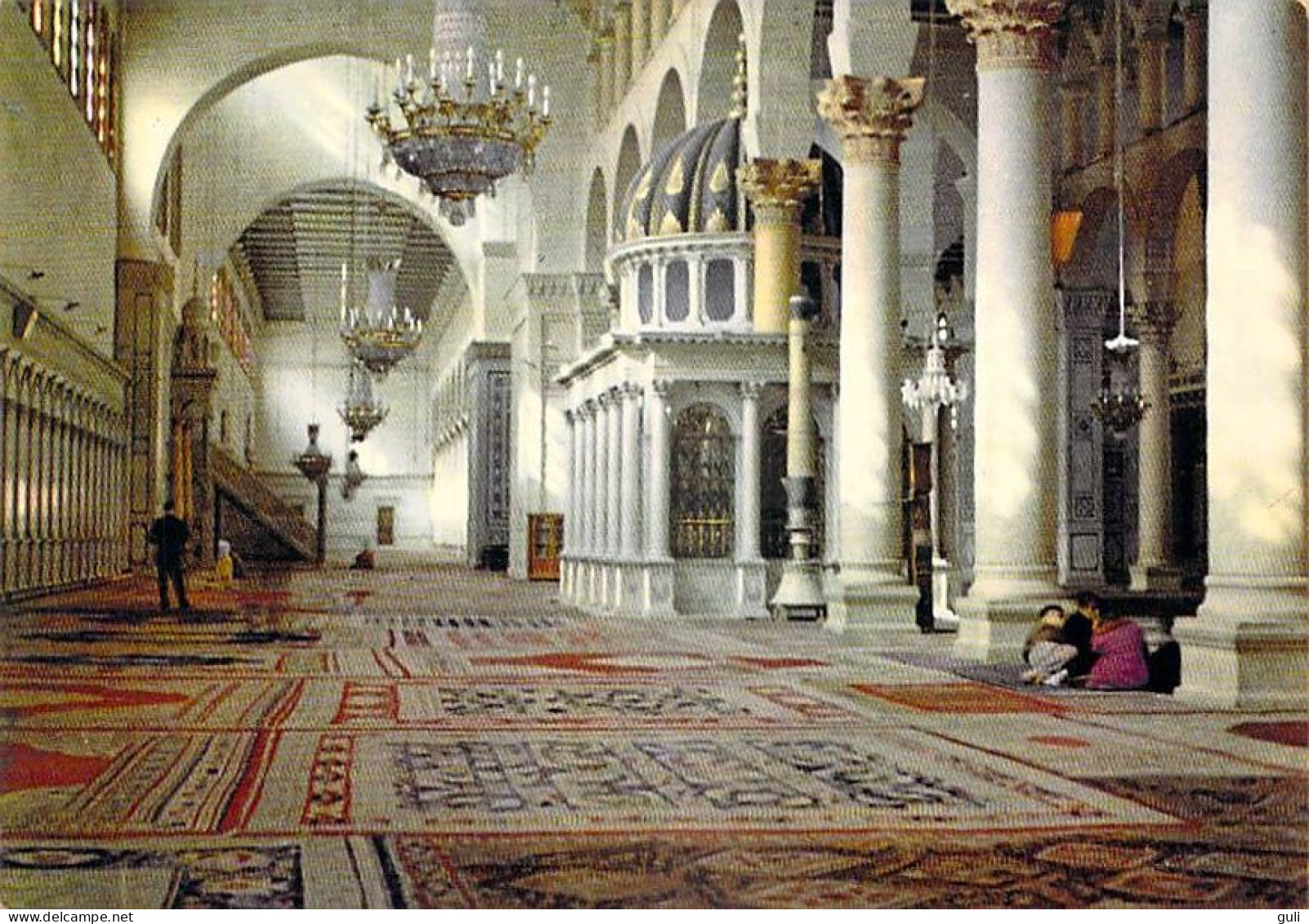 Asie SYRIE Syria DAMASCUS DAMAS Intérieur De La Mosquée Des Omayads Omayades  Mosque Interior OMAYYADES  DAM 6 - Syrie