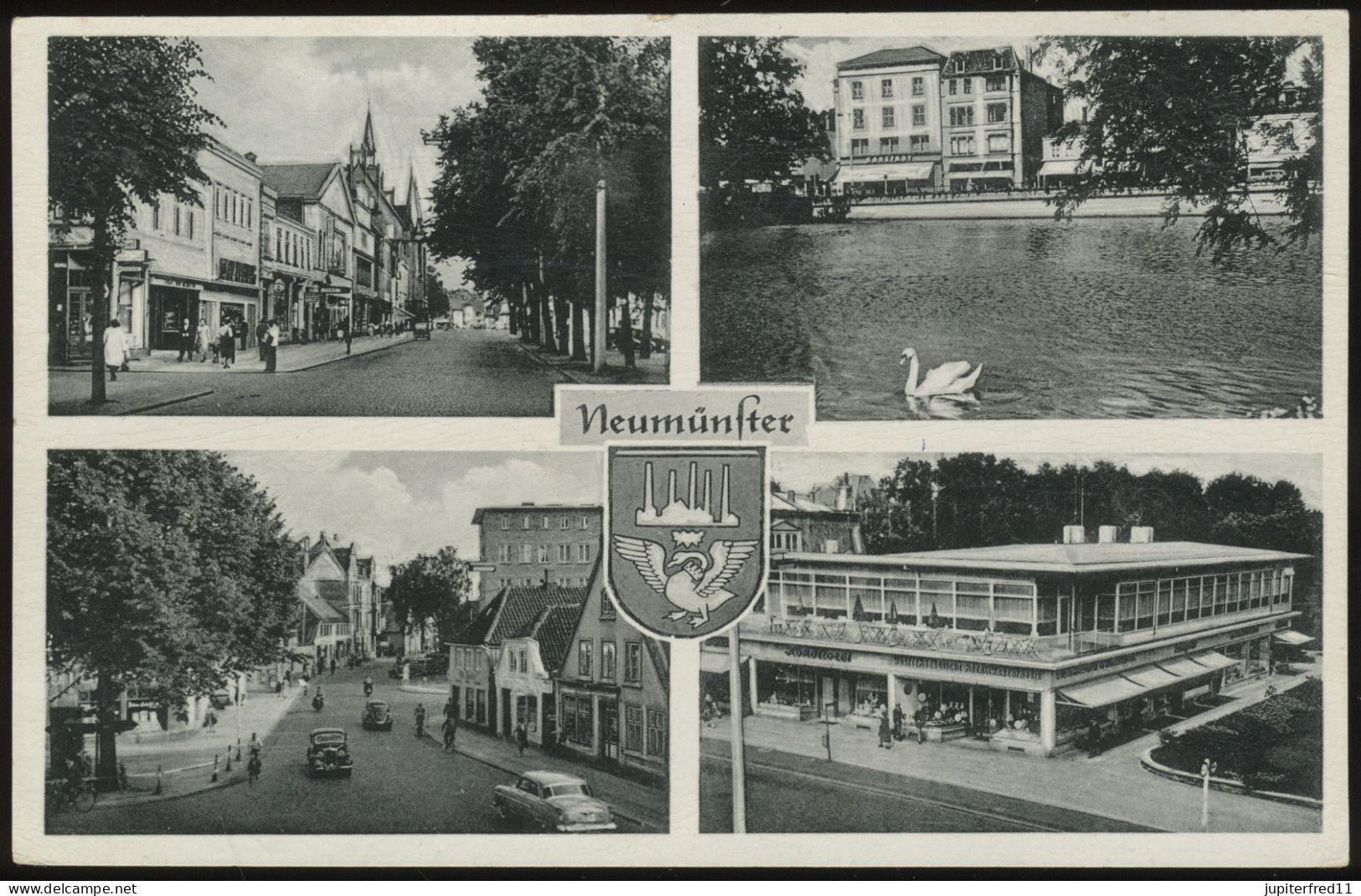 (B3141) AK Neumünster In Schleswig-Holstein, 1955 - Neumünster