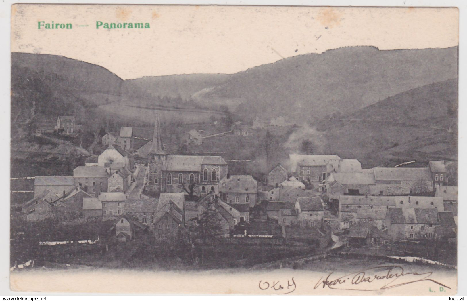 Fairon - Panorama - 1910 - Sans Editeur - Hamoir