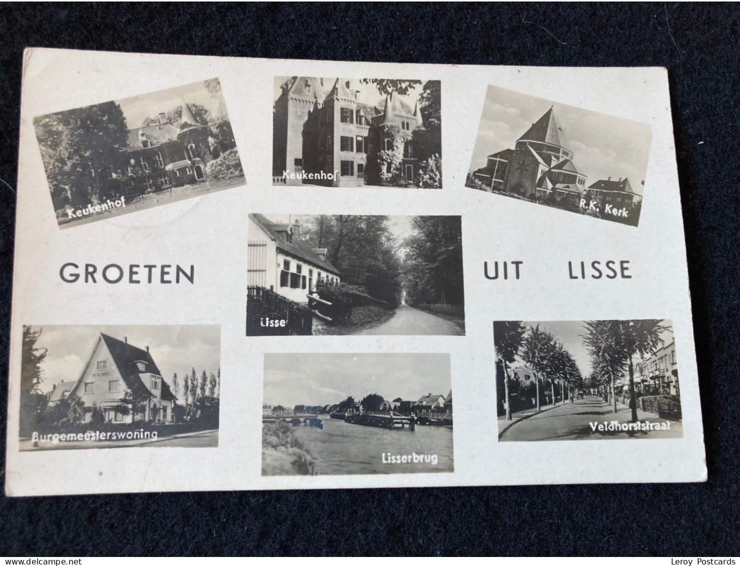 #0229 Lisse Groeten Uit 7 Luik 1940 - Lisse