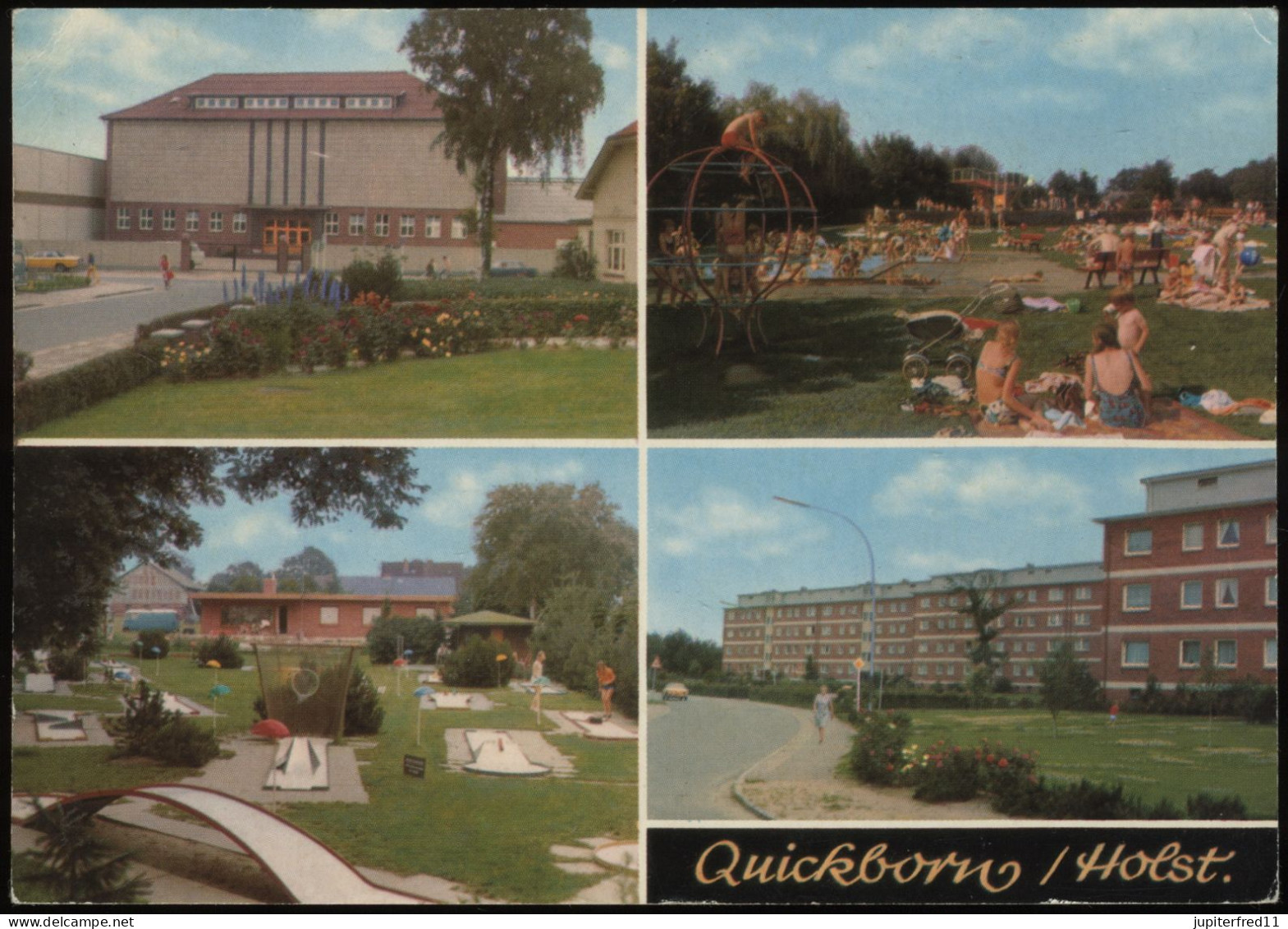 (B3206) AK Quickborn (Krs. Pinneberg), Mini-Golf, Freibad - Quickborn