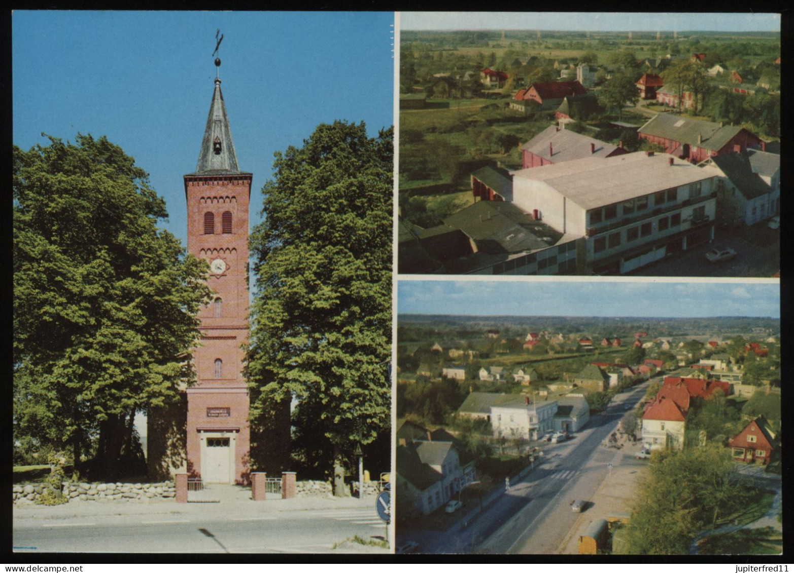 (B3208) AK Quickborn (Krs. Pinneberg), Kirche Und Luftaufnahmen - Quickborn