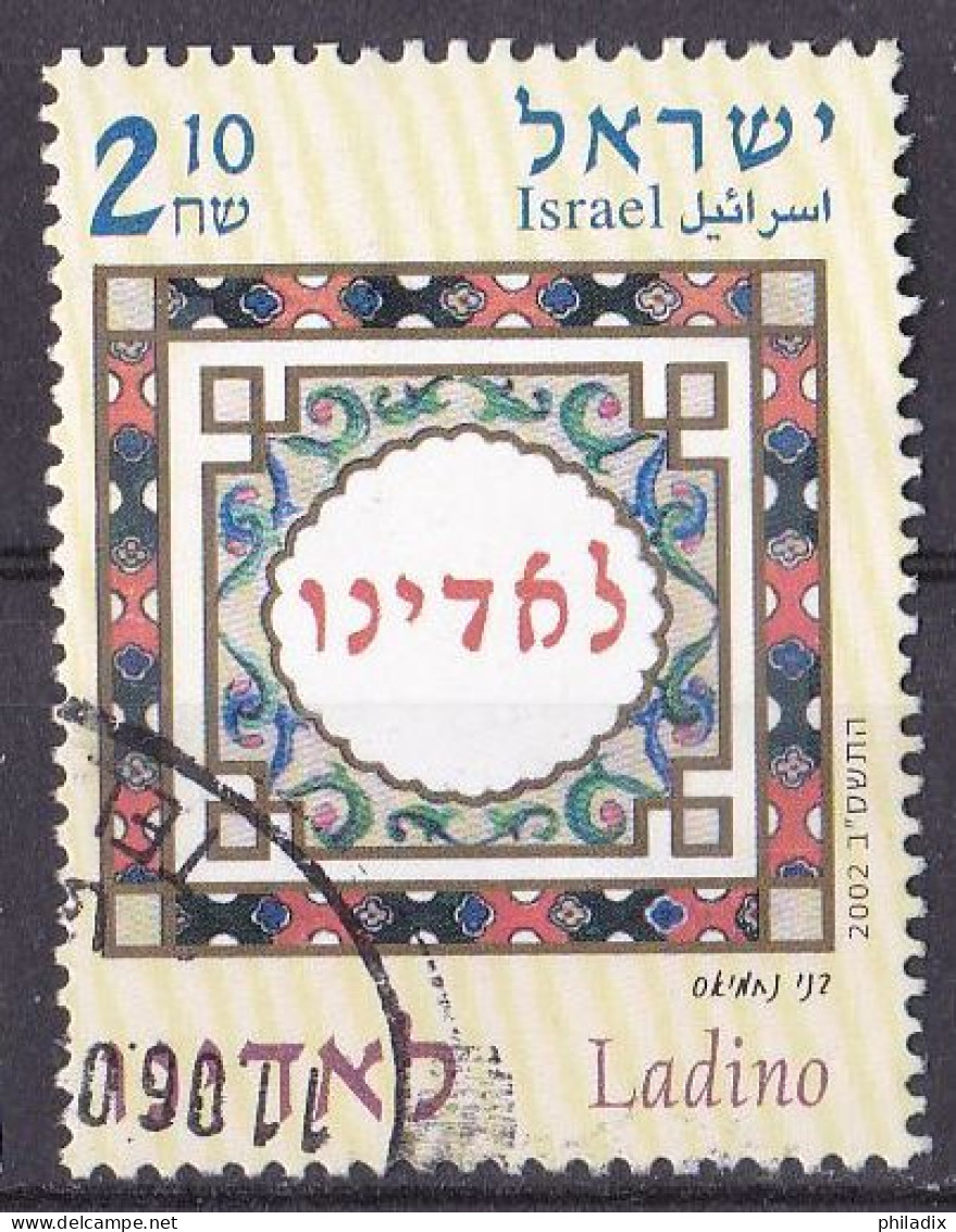 Israel Marke Von 2002 O/used (A3-22) - Usati (senza Tab)