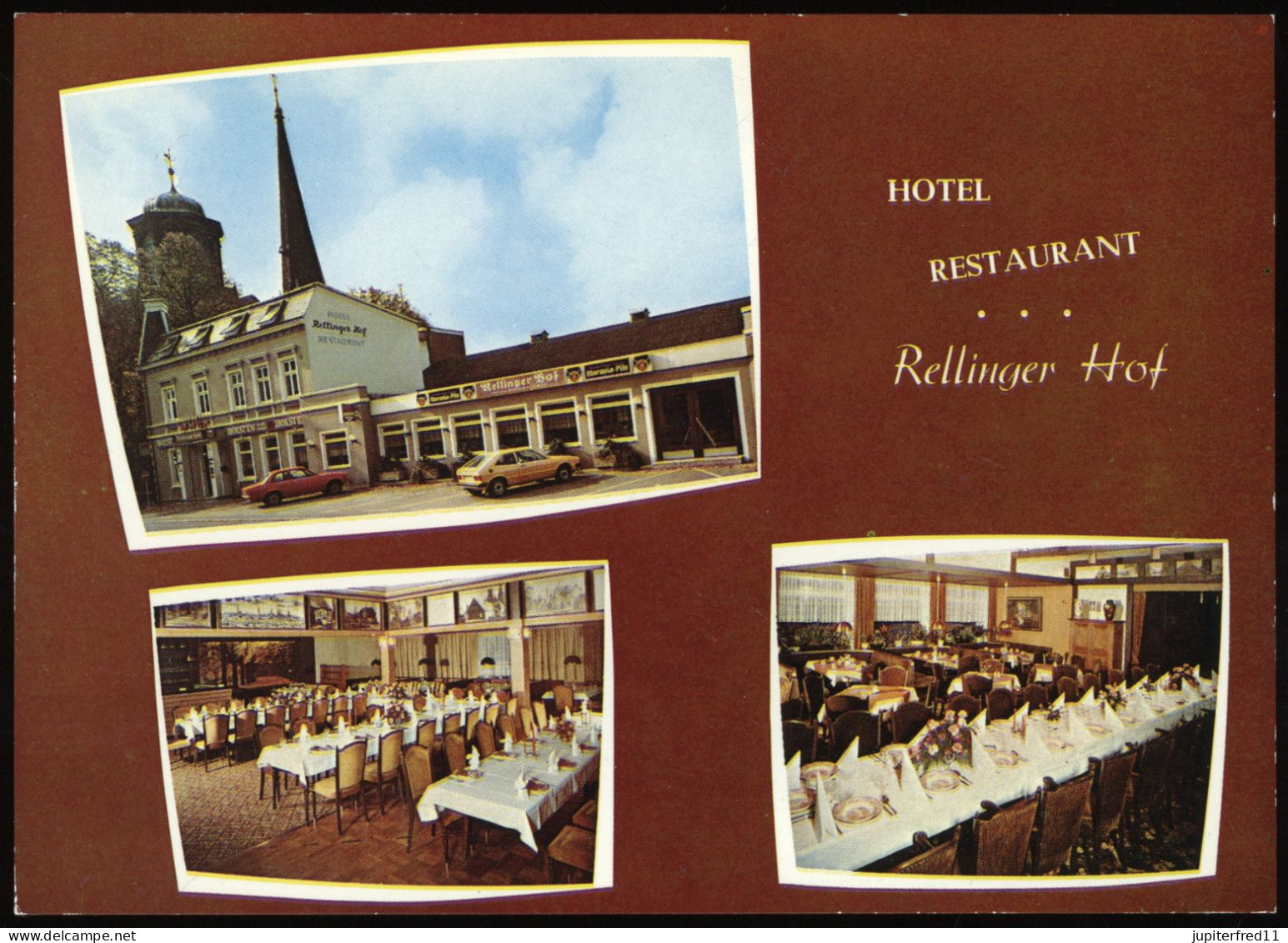 (B3229) AK 2084 Rellingen (Krs. Pinneberg), Hotel "Rellinger Hof" - Pinneberg