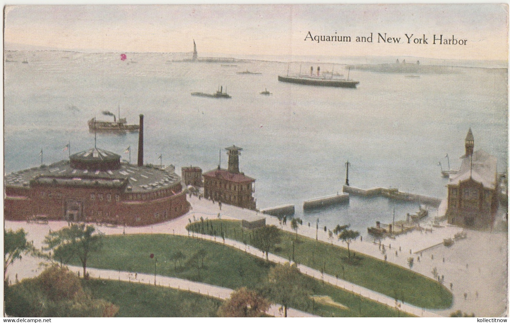 AQUARIUM AND NEW YORK HARBOUR - Hudson River