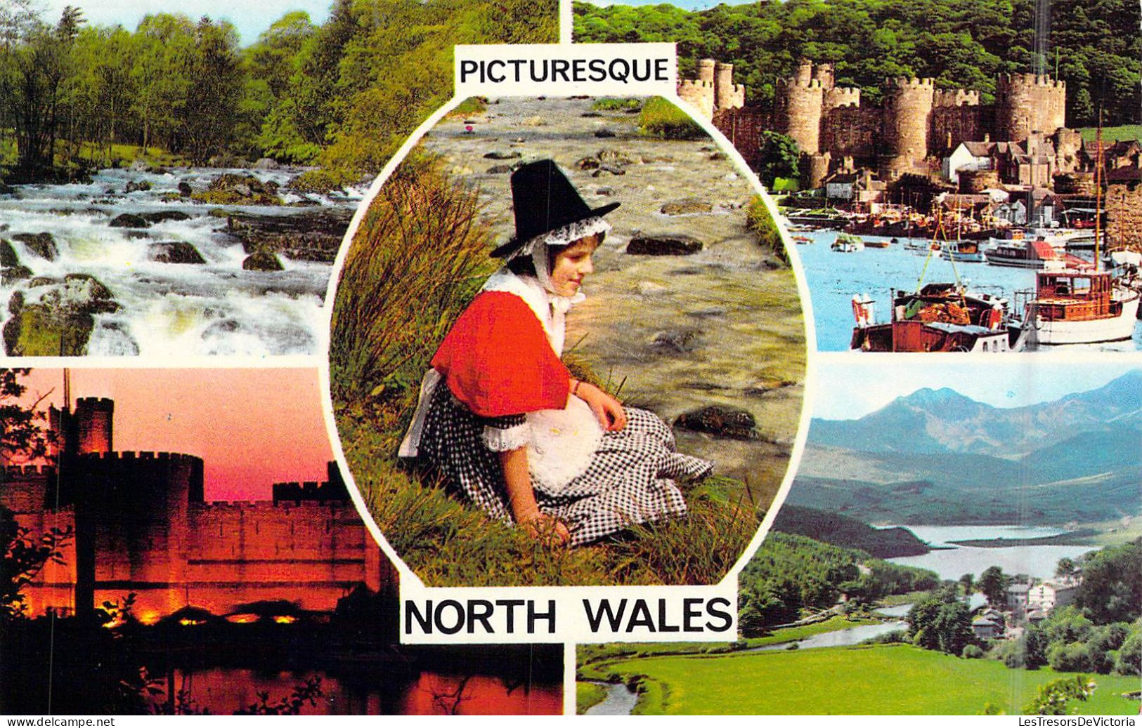 PAYS DE GALLES - Picturesque - North Wales - Carte Postale Ancienne - Sonstige & Ohne Zuordnung