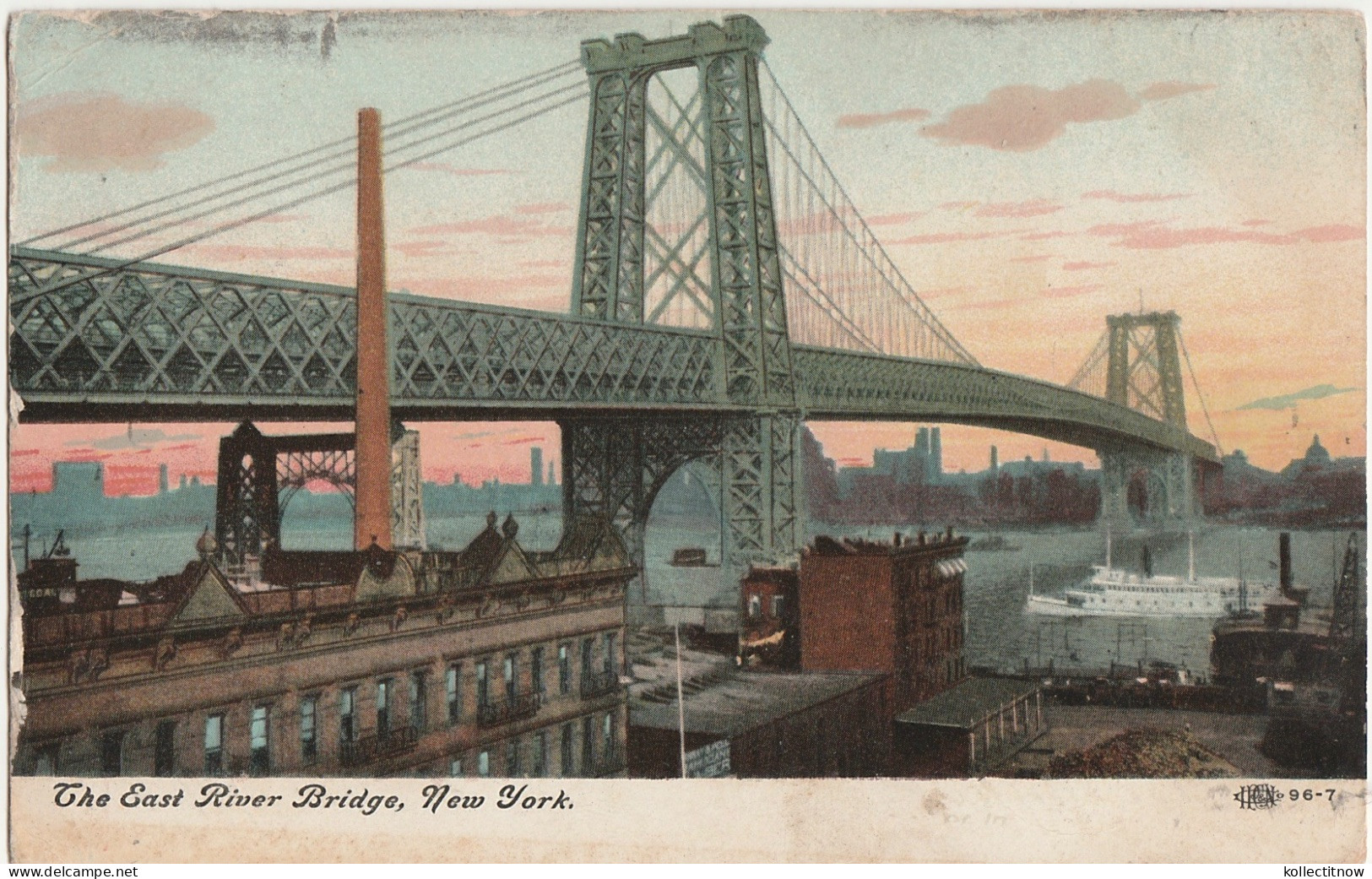 THE EAST RIVER BRIDGE - NEW YORK - Bruggen En Tunnels