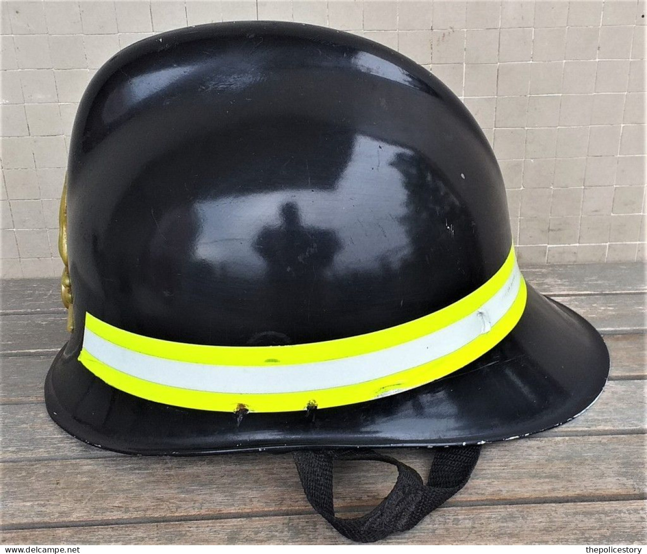 Casco Vintage Sicor Del 1998 Ex Dotazione VV.FF. Originale E Completo - Feuerwehr