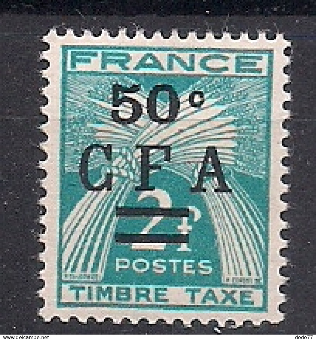 REUNION   TAXE    N°  37  NEUF **  SANS TRACES DE CHARNIERES - Timbres-taxe