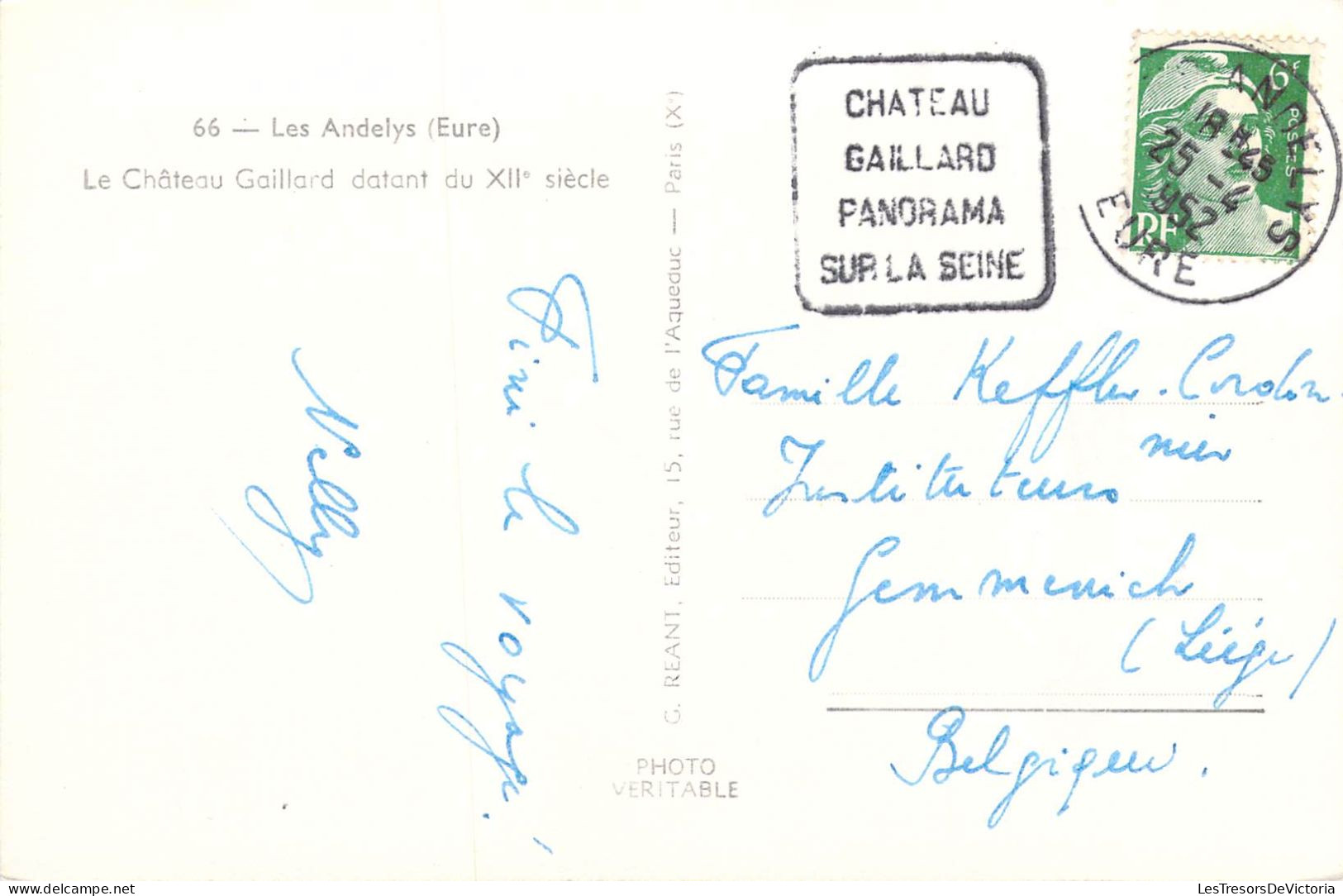 FRANCE - 27 - Les Andelys - Le Château Gaillard Datant Du XIIe Siècle - Carte Postale Ancienne - Les Andelys