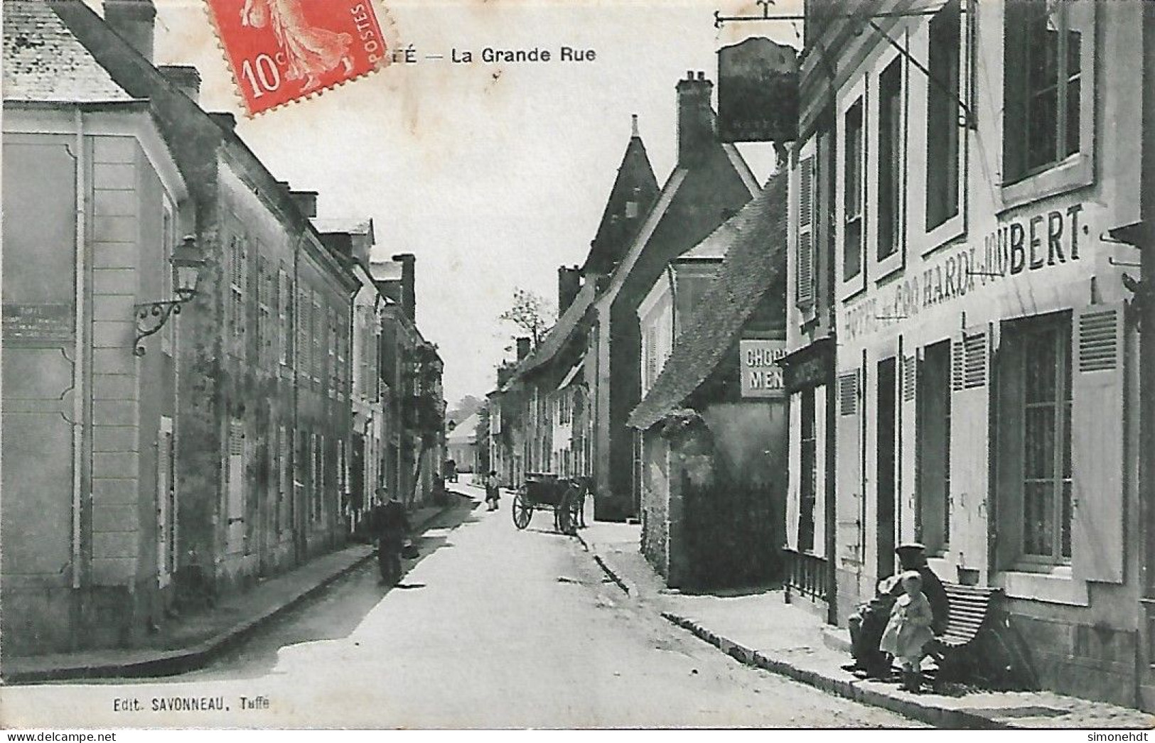 TUFFE -  La Grande Rue - Hotel Du Coq Hardi - Tuffe