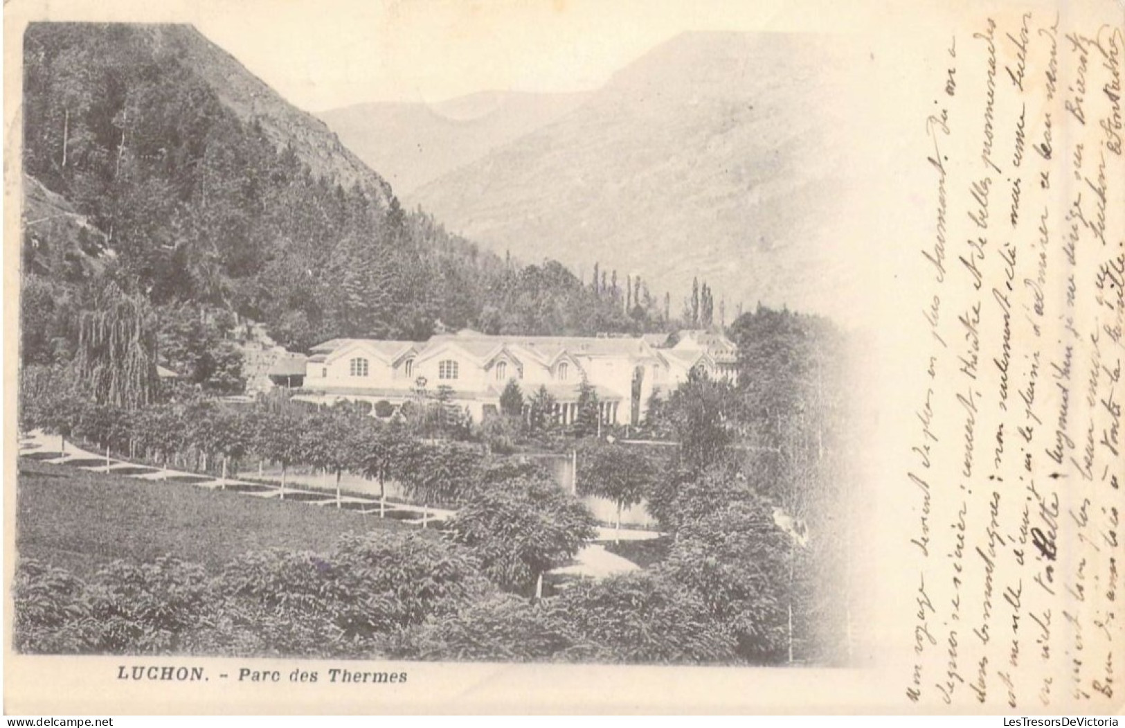 FRANCE - 31 - Luchon - Parc Des Thermes - Carte Postale Ancienne - Luchon