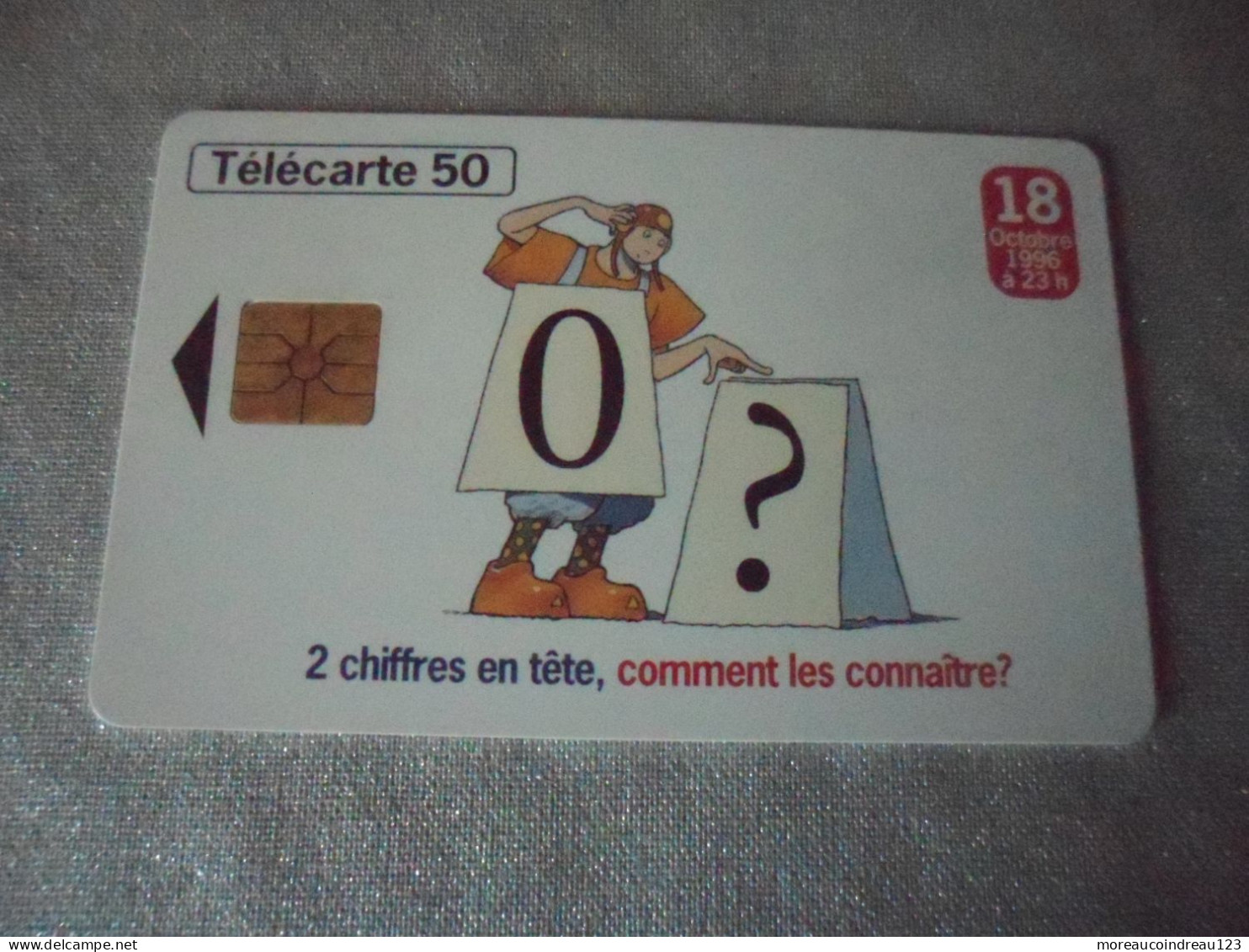 Télécarte Numérotation A 10 Chiffres "0?" - Operatori Telecom