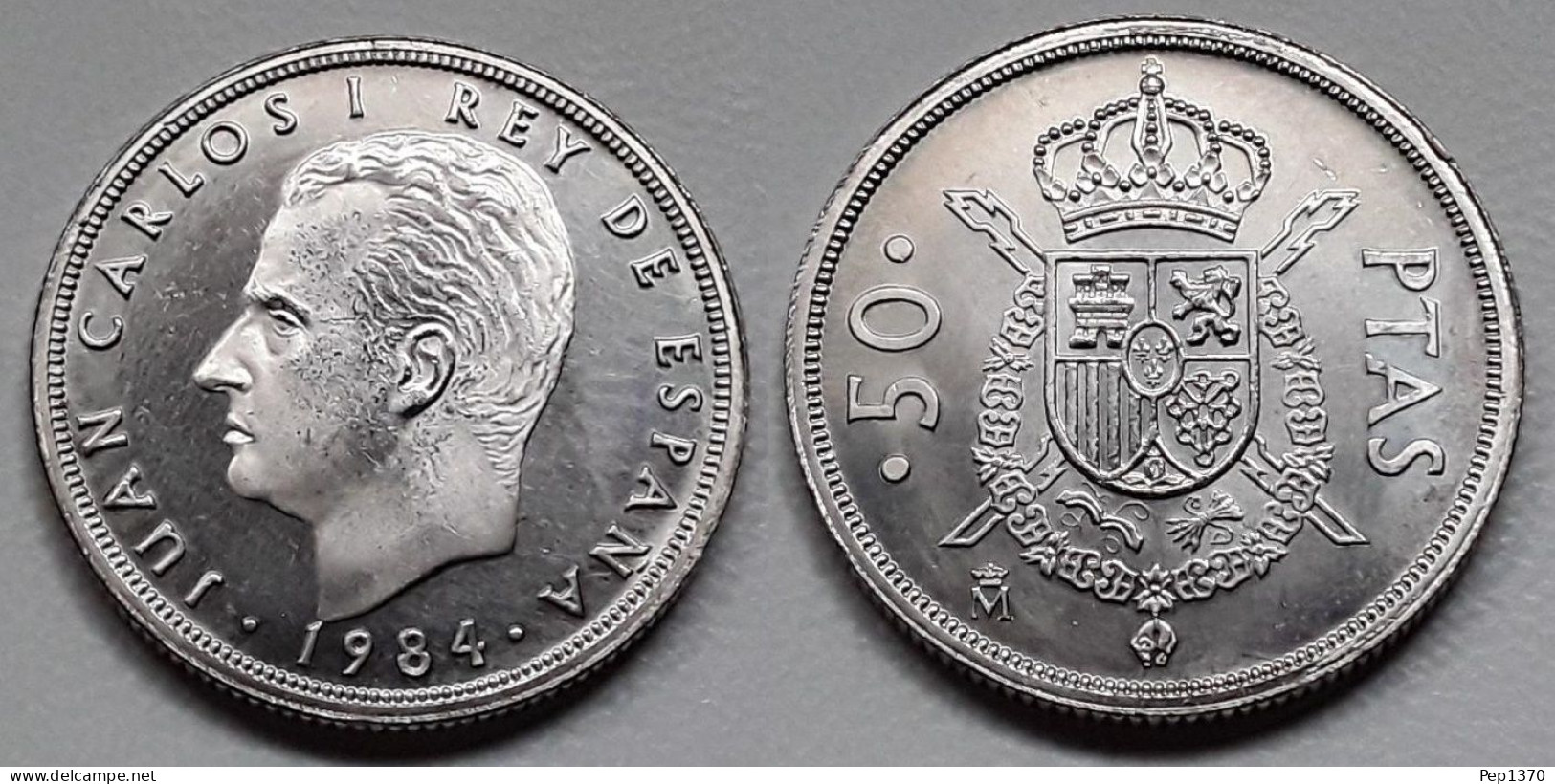 MONEDA DE 50 PESETAS DE 1984 REY JUAN CARLOS I - SIN CIRCULAR - 50 Pesetas