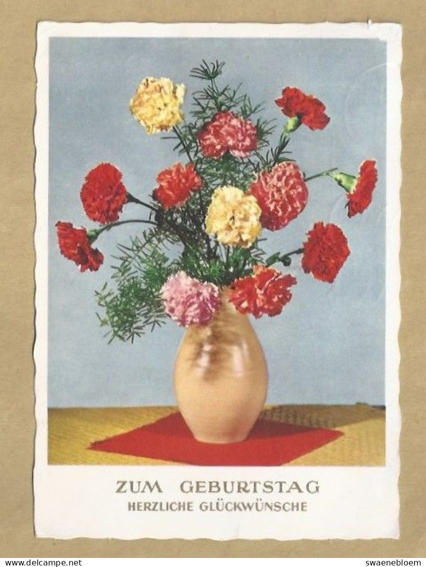 DE.- ZUM GEBURTSTAG HERZLICHE GLUCKWUNSCHE. 1966 - Naissance