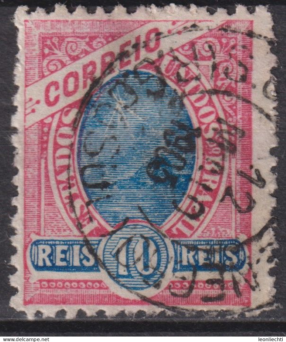 1897 Brasilien Mi:BR 104, Sn:BR 113, Yt:BR 89, Bay Of Rio De Janeiro, Republican Dawn - Modified - Used Stamps