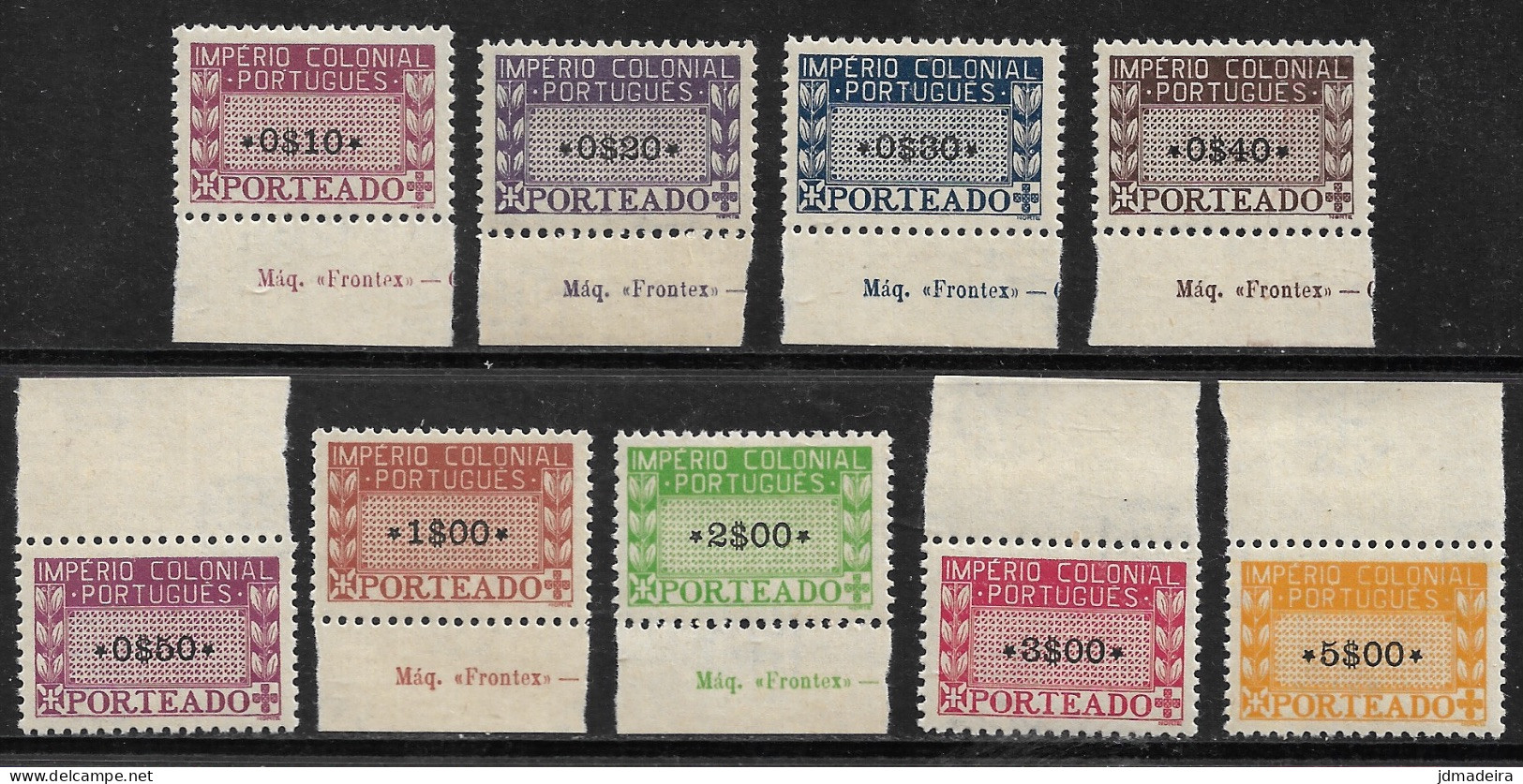 Portuguese Africa – 1945 Postage Dues MNH Set - Portugiesisch-Afrika