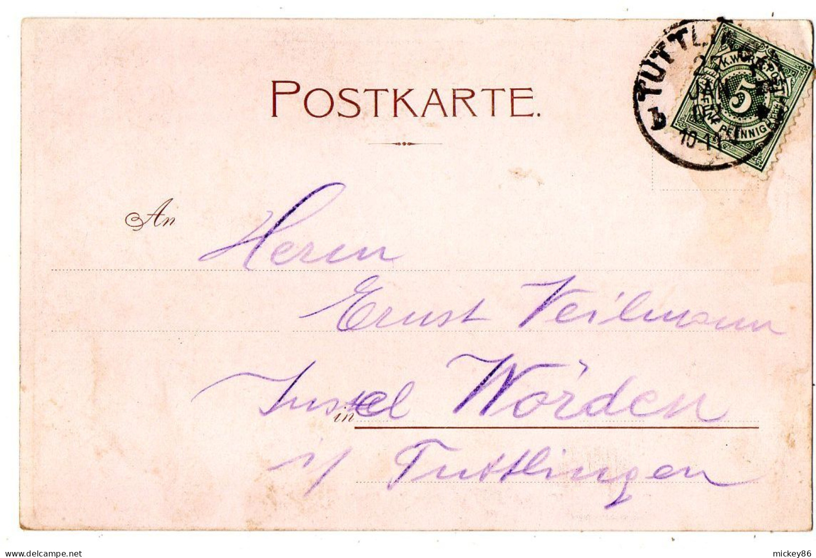 Allemagne--STUTTGART -- 1903--Brand Des Konigl...Hoftheaters In Stuttgart.....carte Précurseur - Stuttgart