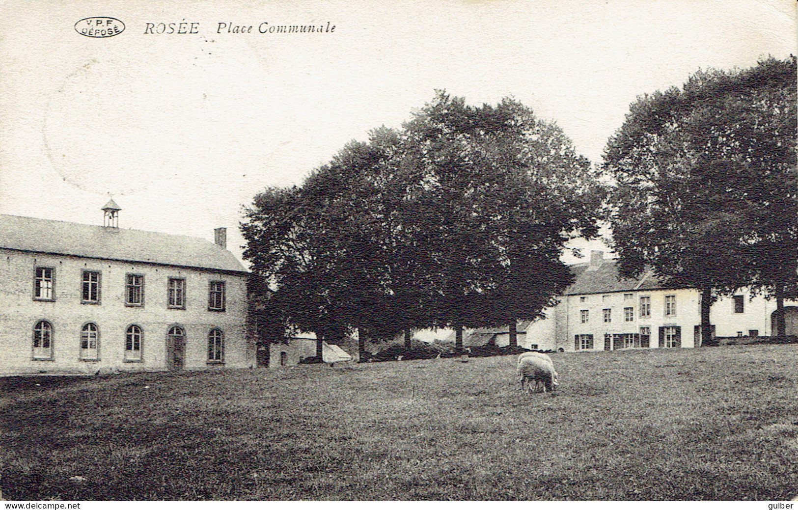 Florennes Rosée Place Communale Edit. Gillet 1911 - Florennes