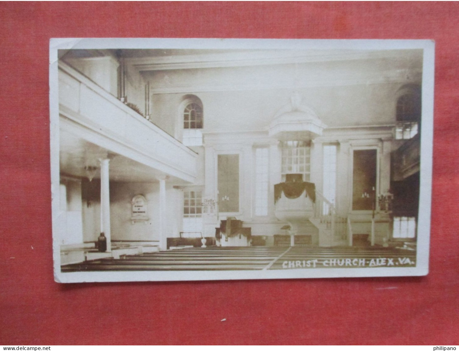 RPPC. Christ Church.  Alexandria  Virginia > Alexandria       ref 5996 - Alexandria