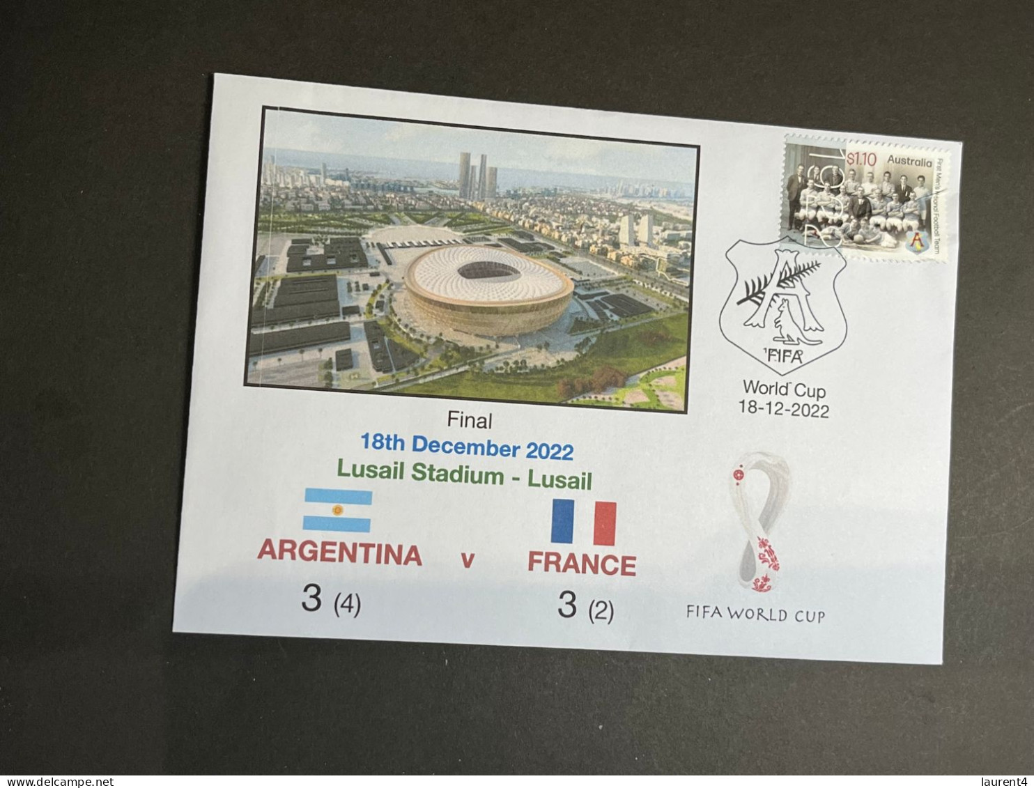 (4 P 12) FIFA World Cup Qatar 2022 - Final (won By Argentina) - Argentina V France (18-12-2022) - 2022 – Qatar