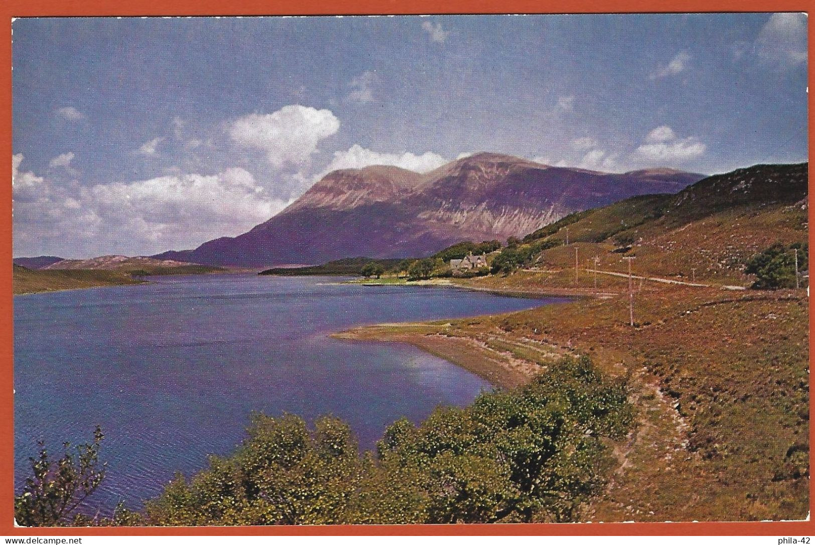 Ecosse : Lac Stack Et Le Mont Arkle - Carte Non Circulée - Sutherland