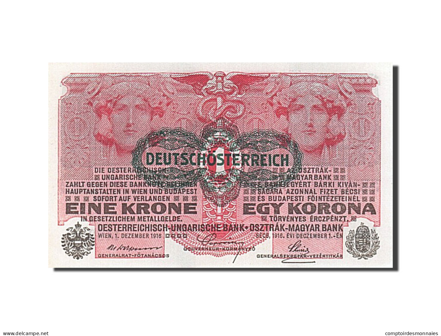 Billet, Autriche, 1 Krone, 1916, 1916-12-01, NEUF - Autriche