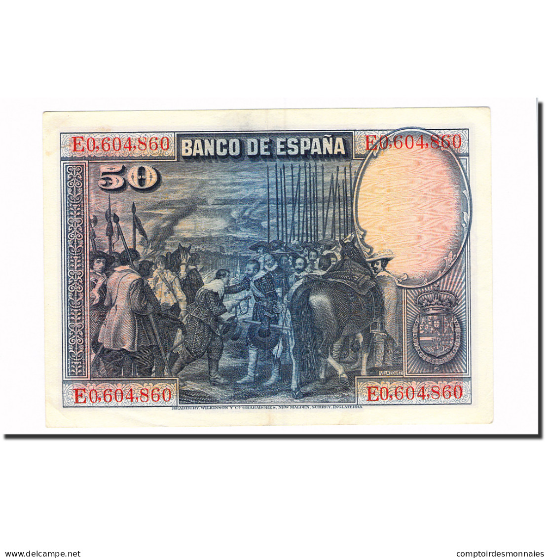 Billet, Espagne, 50 Pesetas, 1928, 1928-08-15, KM:75b, SUP - 50 Peseten