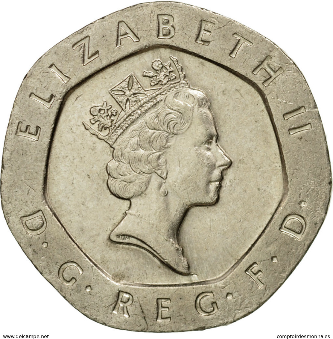 Monnaie, Grande-Bretagne, Elizabeth II, 20 Pence, 1994, TTB, Copper-nickel - 20 Pence